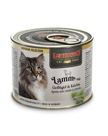 LEONARDO Superior Selection Lambaliha linnuliha ja kõrvitsaga 200 g