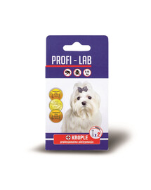 PCHEŁKA Profi-Lab Krople pielęgnacyjne dla psów o wadze 5 - 15 kg 2 x 1.5ml