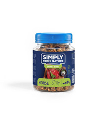 SIMPLY FROM NATURE Smart Bites Hobusetreenerid koertele 130 g
