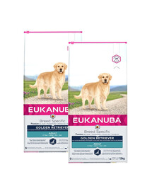 EUKANUBA Adult Breeds Specific Golden Retriever Chicken 24 kg (2 x 12 kg)