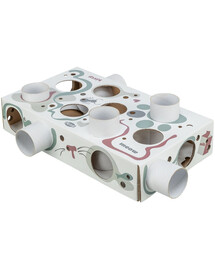 TRIXIE Cat Activity Paws'n'Treats Box hariv mänguasi kassidele 35×7×20 cm pappkastist 35×7×20 cm