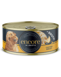 ENCORE Dog kana riisiga puljongis 12x156g