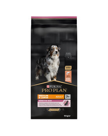 PURINA PRO PLAN Suurt ja keskmist tõugu täiskasvanud 7+ tundlik nahk 14 kg