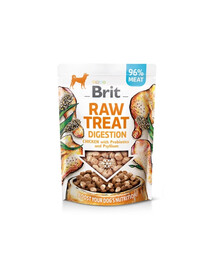 BRIT Raw Treat Freeze Dried Digestion 40 g külmkuivatatud kana maiuspala probiootikumidega koertele