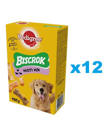PEDIGREE Multi Mix Biscrok koerte maiuspalad 12x500g