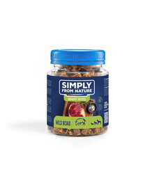 SIMPLY FROM NATURE Smart Bites Boar Trainers koertele 130 g
