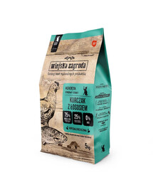 Kurczak z łososiem dla kociąt 5 kg