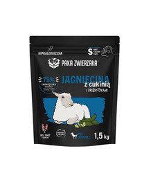 PAKA ZWIERZAKA Seventh Heaven Kuivtoit lambaliha suvikõrvitsaga S 1,5kg