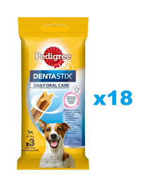 PEDIGREE DentaStix (väikestele tõugudele) hambaravi koertele 54 tk. - 18x45g