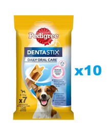 PEDIGREE DentaStix (väikestele tõugudele) hambaravi koertele 70 tk. - 10x110g