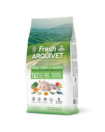 ARQUIVET Fresh Puppy Junior Poolniiske kutsikatoit Türgi ja lõhe 10 kg
