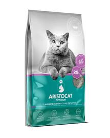 ARISTOCAT Optimum Lawendowy 25 l bentoniidist kassipuru lavendlilõhnaga