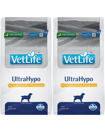 FARMINA Vet Life UltraHypo Dog karma dla psa z alergią 2 x 2 kg