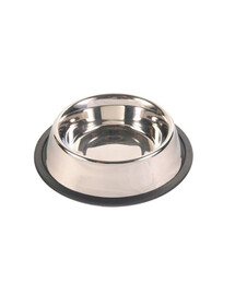 Trixie  metallist kauss kummiga 450 ml 14 cm