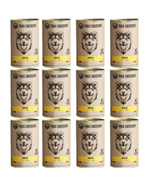 PAKA ZWIERZAKA Karma królik i dzik z dynią dla psa 12x400 g