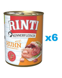 RINTI Kennerfleisch Chicken kurczak 6x800 g