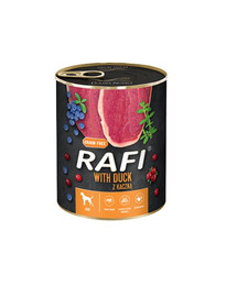 RAFI Duck z kaczką 800 g mokra karma dla psa