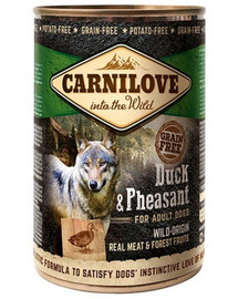 Wild Meat Duck & Pheasant kaczka i bażant 400 g