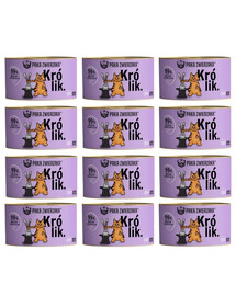 PAKA ZWIERZAKA Karma mokra Królik 12x200 g