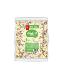 MACED Vanilje kuubikud Mix 1 kg Koeraküpsised