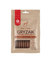 MACED Funktsionaalne närimiskontrolliga toidulisand vetikatega ja oreganoga 7 tk / 100 g