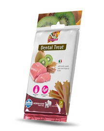 N&D Tropical Selection Dental Treat Pork Medium/Maxi 100 g (7 szt) przysmak dentystyczny dla średnich i dużych psów
