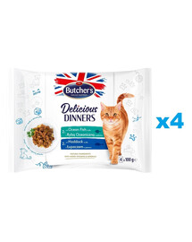 z rybą oceaniczną, z łupaczem