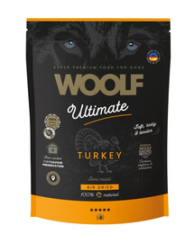 WOOLF Ultimate Soft Adult Dog Turkey 1 kg teraviljavaba poolkõva toit koertele kalkuniga