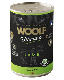 WOOLF Ultimate Adult Dog Lamb with Rosemary 400g niisketoit lambaliha ja rosmariiniga koertele
