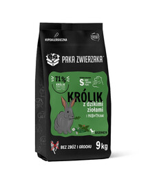 PAKA ZWIERZAKA Seventh Heaven Kuivtoit Küülik metsikute ravimtaimedega kutsikatele 9 kg