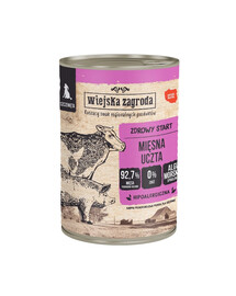 Mięsna uczta mokra karma dla szczeniąt 400 g