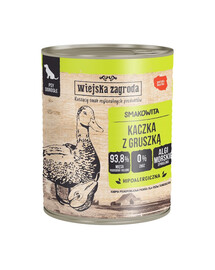 Kaczka z gruszką mokra karma dla psów 800 g