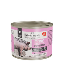 Monobiałkowa Wieprzowina mokra karma dla kotów 200 g