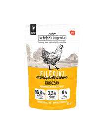 Fileciki Kurczak mokra karma dla kota 85 g