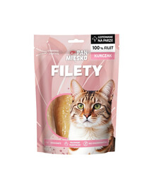 Filety Kurczak przysmak dla kota 100 g