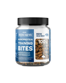 Treningowy przysmak Dzik kąski monoproteinowe dla psów 150 g
