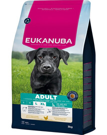 Adult Large Breeds Chicken 3 kg sucha karma dla psów dużych ras bogata w świeżego kurczaka