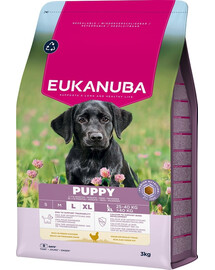 Puppy Large Breeds Chicken 3 kg sucha karma dla szczeniąt dużych ras bogata w świeżego kurczaka