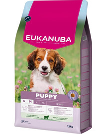 Puppy Small Medium Breeds Lamb Rice 12 kg sucha karma dla szczeniąt ras małych i średnich bogata w jagnięcinę i ryż
