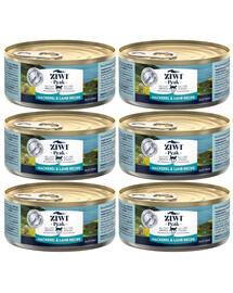 ZIWIPEAK Cat Mackerel&Lamb Makrela i jagnięcina 6x85 g