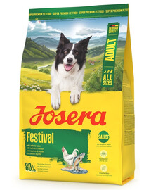Festival 3kg dla wybrednych psów z pysznym sosem