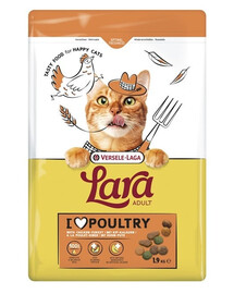 Lara Adult Turkey and Chicken 1,9 kg karma dla kotów z indykiem i kurczakiem