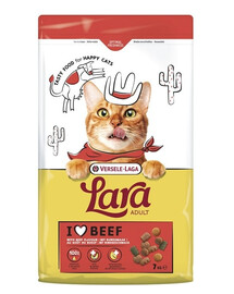 Lara Adult Beef 7 kg karma dla kotów z wołowiną