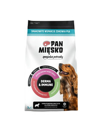 Specjalne potrzeby Derma and Immune dla psów chrupki M 3 kg