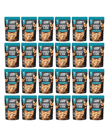 PAN MIĘSKO Kawałki w sosie Indyk z tuńczykiem mokra karma dla kotów 24x85 g