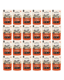 WIEJSKA ZAGRODA Superfoods Wołowina z cielęciną i kocimiętką mokra karma dla kota 24x100 g