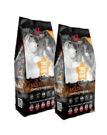 ALPHA SPIRIT Pełnoporcjowa sucha karma dla psów Multiprotein 2 x 12kg