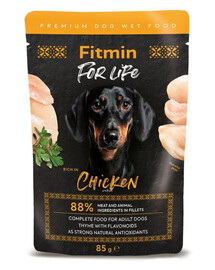 For Life Dog Adult Chicken 85 g kurczak z ziołami w sosie