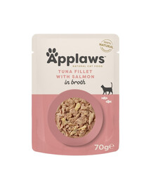 Cat Adult Pouch Tuna with Salmon filet z tuńczyka z łososiem w bulionie 70 g