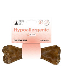 PEPE Vet Kość funkcjonalna Hypoallergenic 13,5 cm (42g) dla wrażliwych psów